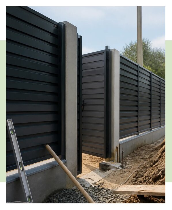 Монтаж ограждений под ключ в Элисте по цене от 6731 р. | ЗаборЭксеперт-Элс